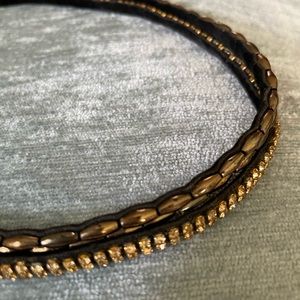 Pink Pewter Headband